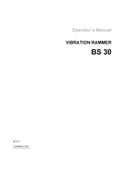 Wacker Neuson BS 30 Operator's Manual