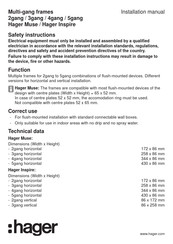 Hager Muse Installation Manual