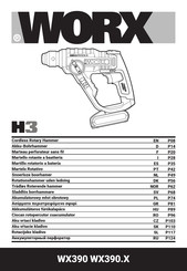 Worx H3 WX390.X Instructions Manual