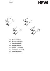 Hewi bicolor Mounting Instructions