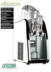 ELMECO QUICK CREAM Use And Maintenance Manual