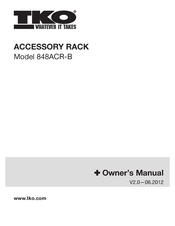 TKO 848ACR-B Owner's Manual