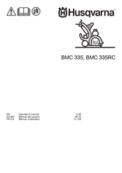 Husqvarna BMC 335RC Operator's Manual