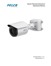 Motorola solutions Pelco Sarix Thermal Enhanced 4 Operation Manual