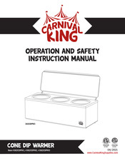 Carnival King Cone Dip Warmer Setup & Take Down 