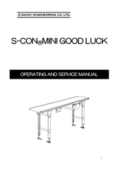 SANKI S-CON MINI GOOD LUCK Operating And Service Manual
