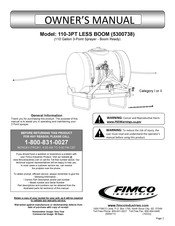Fimco 5300738 Owner's Manual