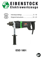 EIBENSTOCK ESD 1801 Instructions Manual