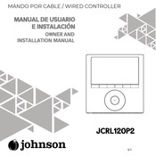 Johnson JCRL120P2 Owners And Installation Manual