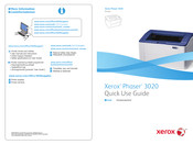 Xerox Phaser 3020 Quick Use Manual
