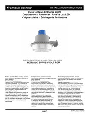 Lithonia Lighting BGR ALO SWW2 MVOLT PER Installation Instructions Manual