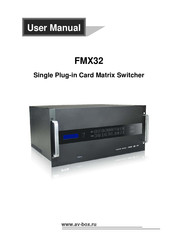 AV-Box FMX32 User Manual