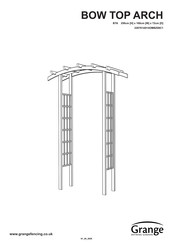 Grange Bow Top Arch Manual