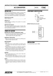 M-System 17AC Instruction Manual