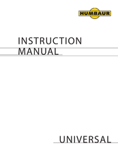Humbaur UNIVERSAL Instruction Manual