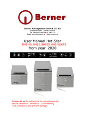 Berner Hot-Star BHS6KTS User Manual