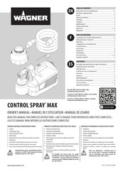 WAGNER CONTROL SPRAY Owner's Manual