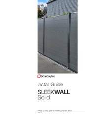 Boundaryline SLEEKWALL SOLID Install Manual