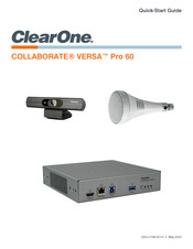 ClearOne 910-001-013-W Quick Start Manual