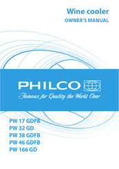 Philco PW 46 GDFB Owner's Manual