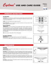 CyClone BX2000 Use And Care Manual