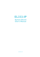 DFI-ITOX EL332-IP User Manual