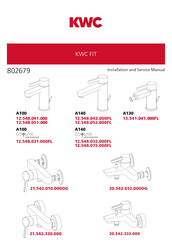 KWC 20.542.012.000OG Installation And Service Manual