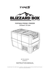 TYPE S Blizzard Box AC58153-1 Instruction Manual