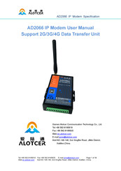 Alotcer AD2066-W User Manual