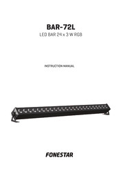 FONESTAR BAR-72L Instruction Manual