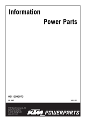 Ktm Power Parts 60112092070 Information