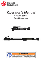 Chicago Pneumatic CP0200B18-2F Operator's Manual