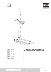 GYS AIRFIX DRAW ALIGNER User Manual