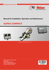 Weber ALPHA COMPACT Manual