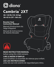 Diono Cambria 2XT Instruction Manual
