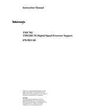 Tektronix TMS320C3X Instruction Manual
