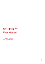 Jacobs SNIFFER 430 User Manual