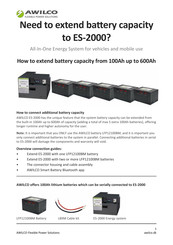 AWILCO EnergySystem ES-2000 Quick Start Manual
