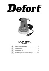 Defort DCP-150A User Manual