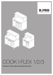 B.Pro COOK I-FLEX 1 Translation Of The Original Operating Instructions