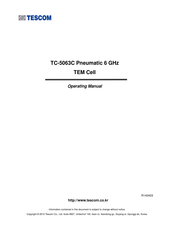 Tescom TC-5063C Operating Manual