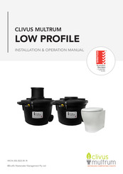 Ecoflo CLIVUS MULTRUM LOW PROFILE Installation & Operation Manual
