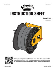 Oneida Air Systems AHR000025 Instruction Sheet