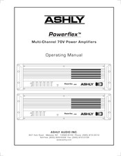 Ashly PowerFlex 670 Operating Manual