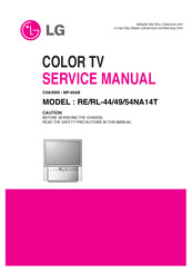 LG RE-40NZ60RP Service Manual