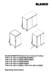 Blanco INMOTION TTW-F 40-115 DBZU Operating Instructions Manual