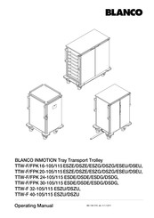 Blanco INMOTION TTW-F 16-115 ESZG Operating Manual