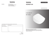 Toto NEOREST WX1 TCF95180GEU Instruction Manual