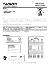 Heatilator SCKVN-B Installation Instructions Manual