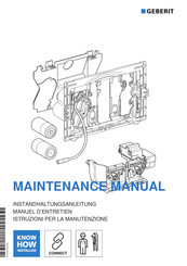 Geberit 115.897.00.6 Maintenance Manual